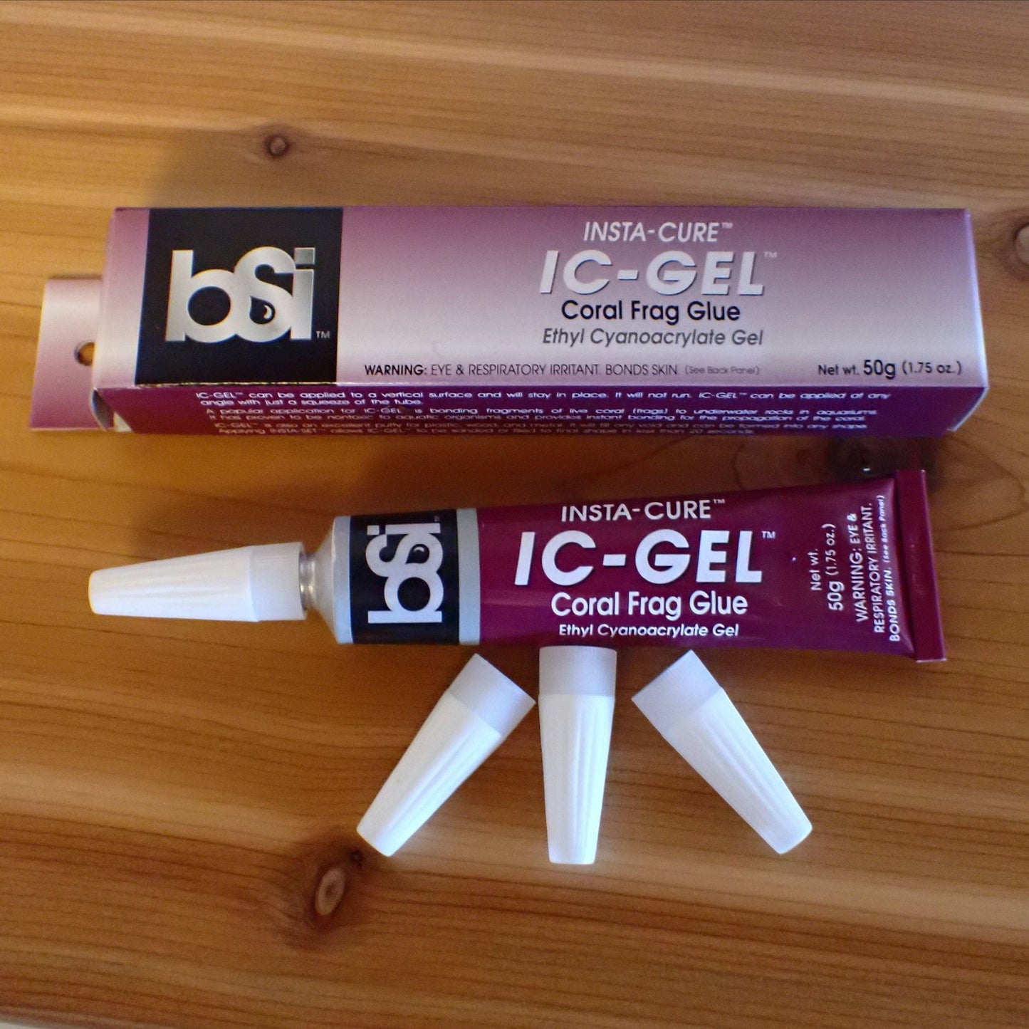 Bob Smith Industries Super Glue Gel, 50 Gram dry goods coral frag for reef aquarium